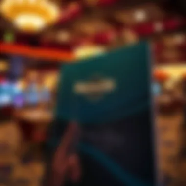 Casino rewards program brochure