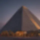 The striking pyramid exterior of the Luxor Hotel & Casino