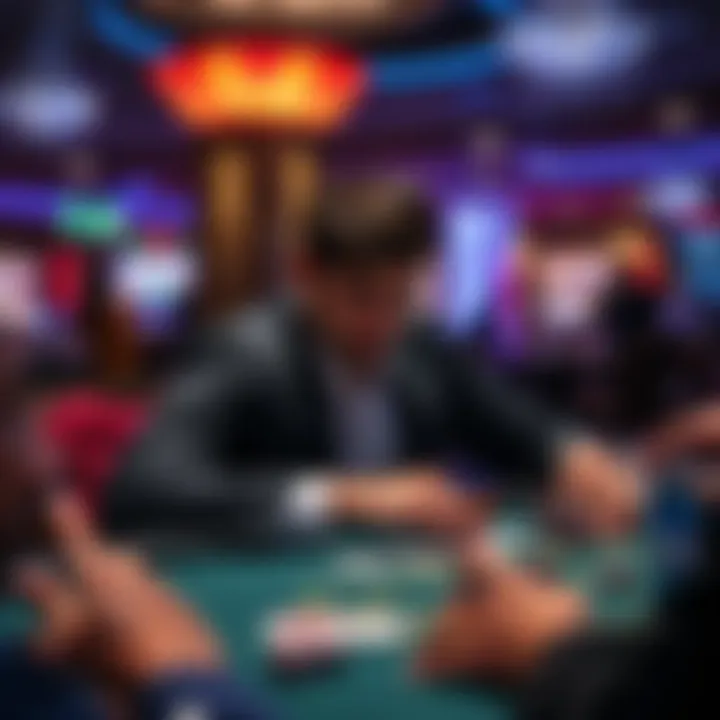 An intriguing depiction of the psychological aspects of decision making in gambling