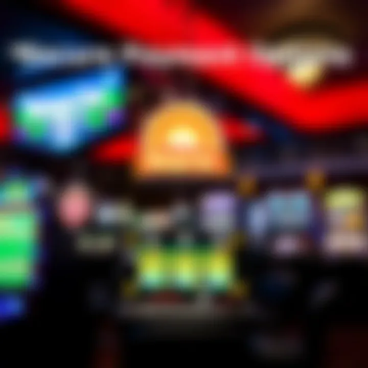 A graphic representation of secure payment options for online gambling at Mohegan Sun.