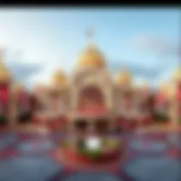 A panoramic view of Mount Casino showcasing its stunning architecture