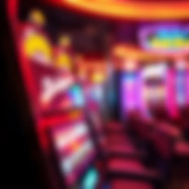 A close-up of advanced technology used in Ohio slot machines, highlighting the digital interface and graphics.