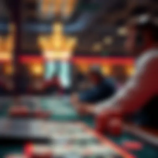 An abstract representation of online betting activities