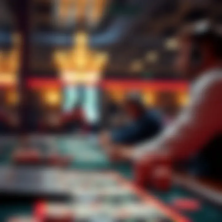 An abstract representation of online betting activities