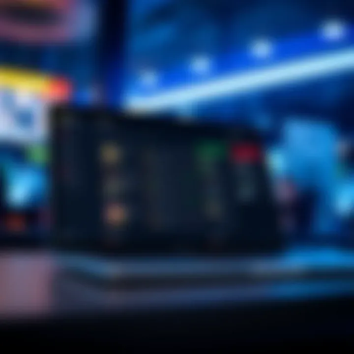 A modern laptop displaying a betting platform