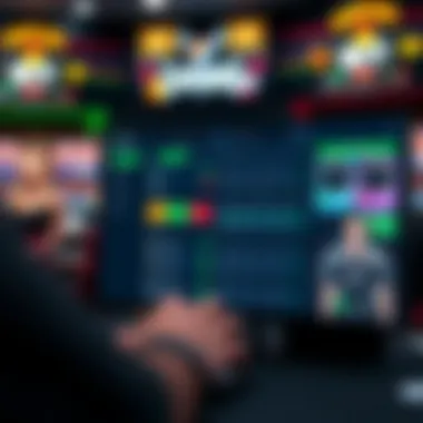 Screenshot of a popular online betting platform interface