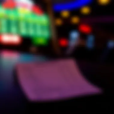 Parlay betting slip with potential outcomes illustrated