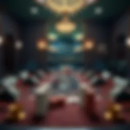 A beautifully set table for a game of Blackjack