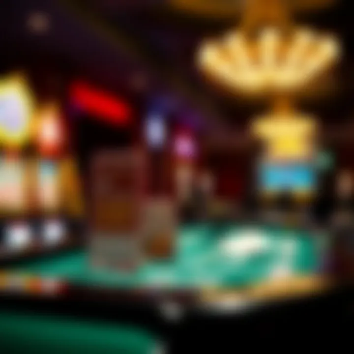 Responsible gambling reminder in a casino setting