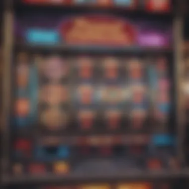 A vibrant slot machine displaying multiple free spin icons