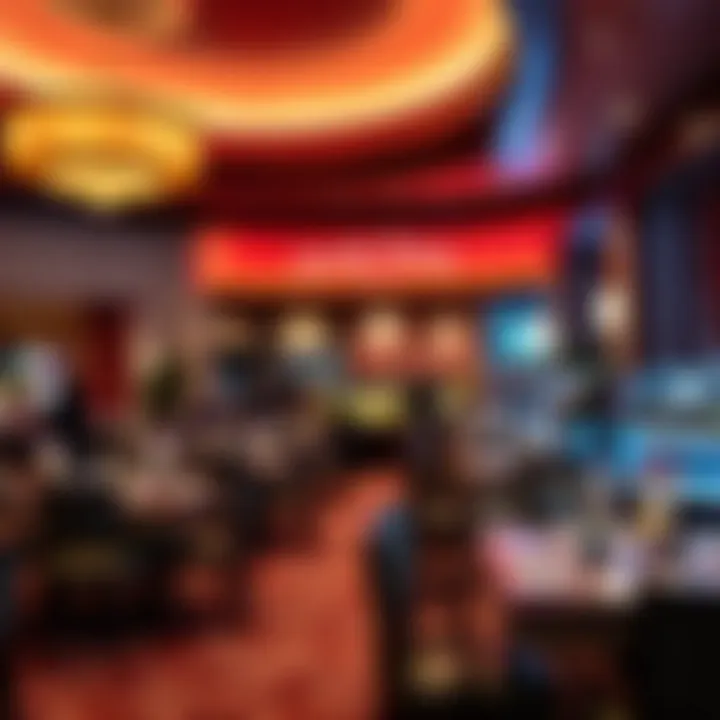 An inviting dining area showcasing the ambiance of South Point Buffet.