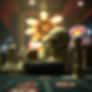 An imaginative portrayal of horror-themed game mechanics