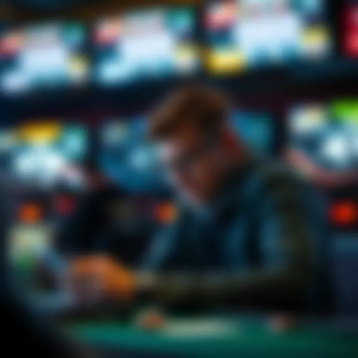 A responsible bettor reviewing their strategies