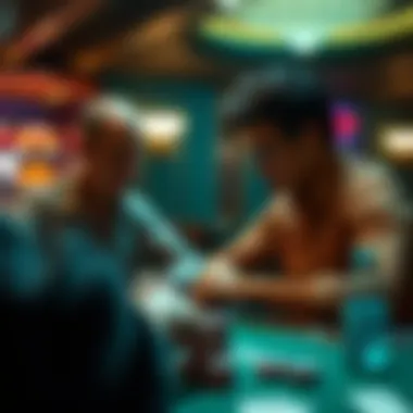 Psychological tactics in poker