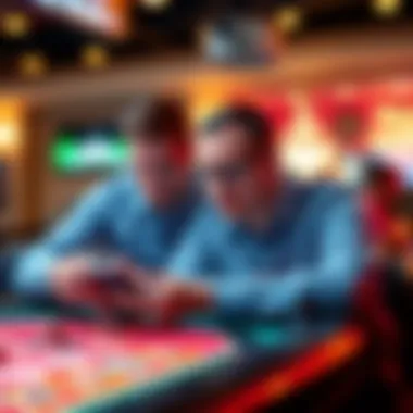 A diagram illustrating user engagement strategies in betting apps