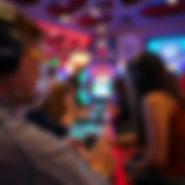 Dynamic representation of community interaction in gaming