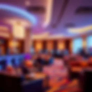 Luxurious lounge space for relaxation and socializing