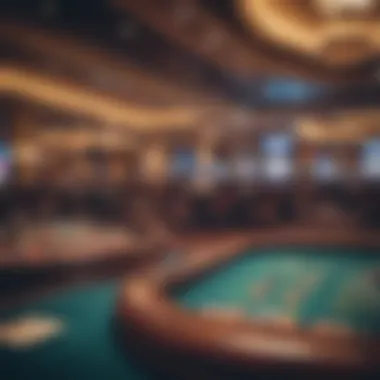 The Vibrant Atmosphere of Westgate Casino A scenic view of the Westgate Casino, showcasing its vibrant atmosphere