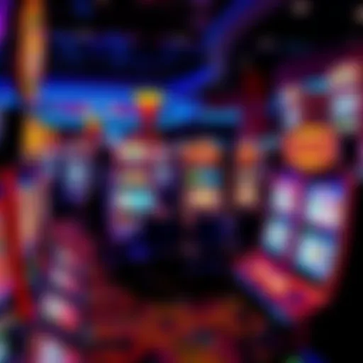 Gaming floor at Wind Creek showcasing diverse gaming machines